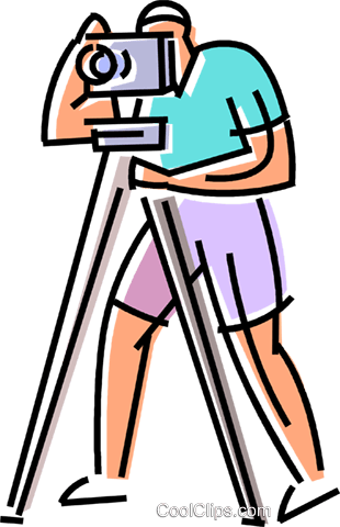 Photographer About To Snap A Picture Royalty Free Vector - Photographer About To Snap A Picture Royalty Free Vector (310x480)