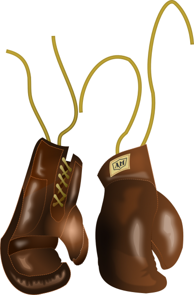 Thick Boxing, Solid Bag, Beautiful Boxing, Boxing Glove, - Old Boxing Glove Png (400x608)