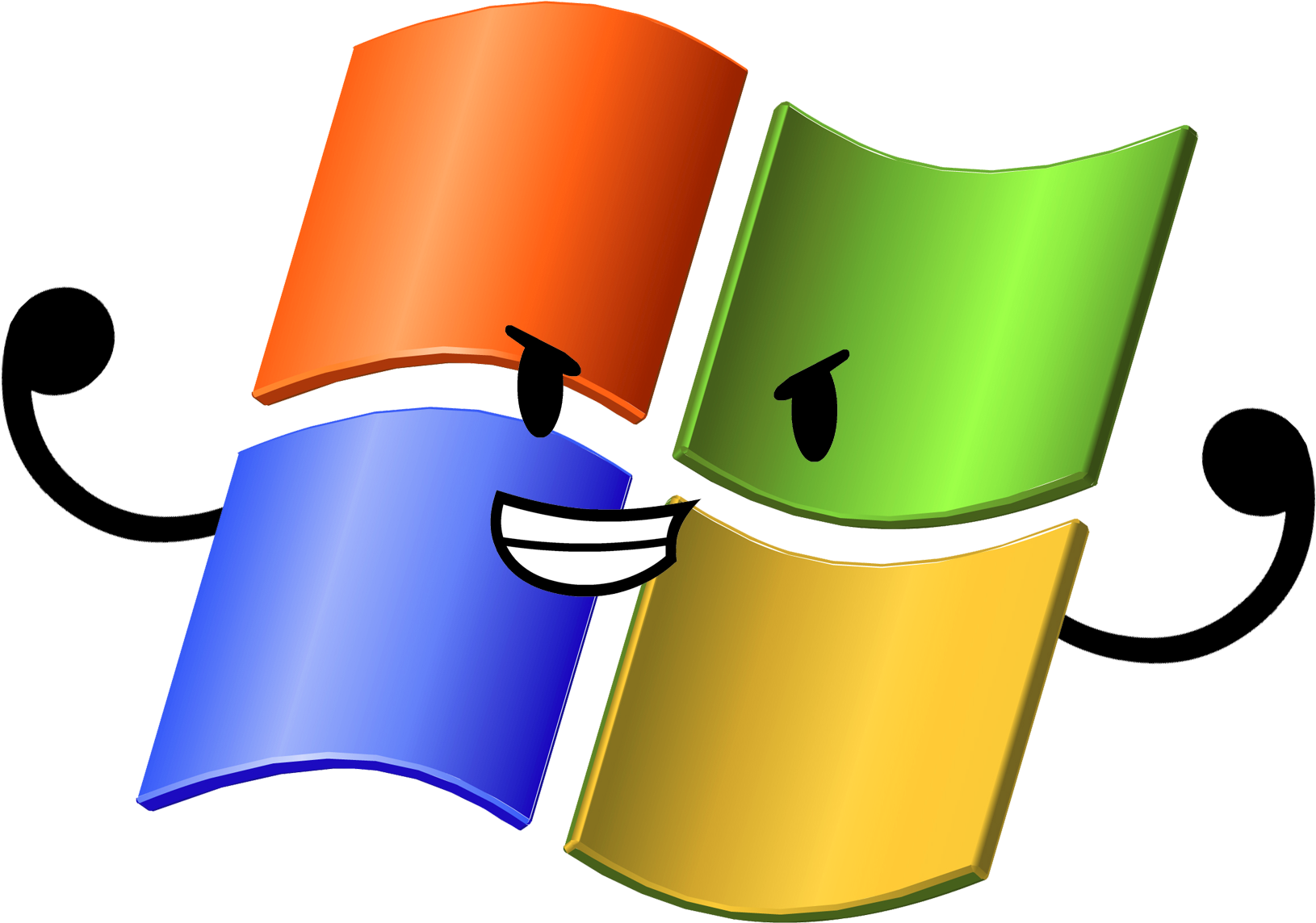 Windows Xp By Egg-blazer - Windows Xp Logo Png (1960x1840)