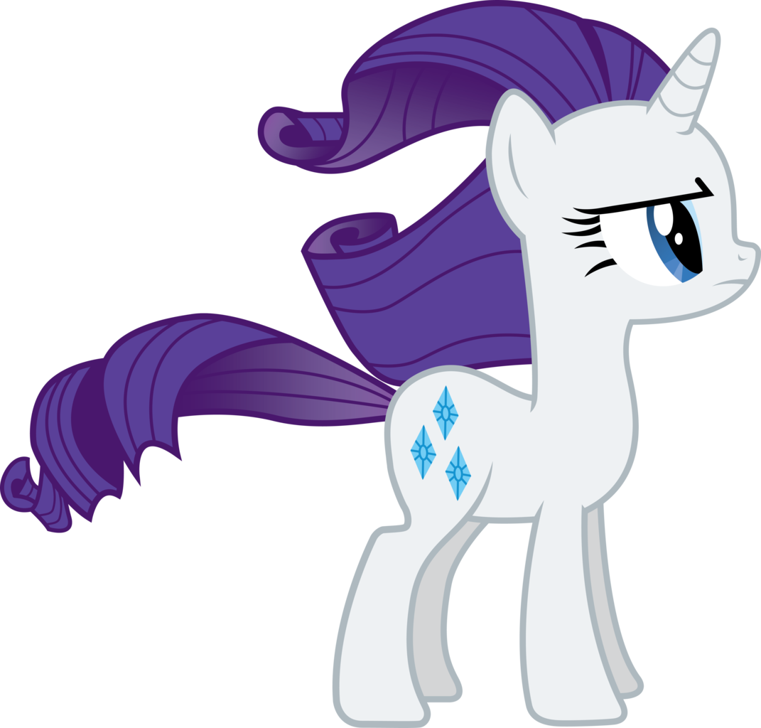 Tecknojock, Rarity, Safe, Simple Background, Solo, - Rarity Png (1071x1024)