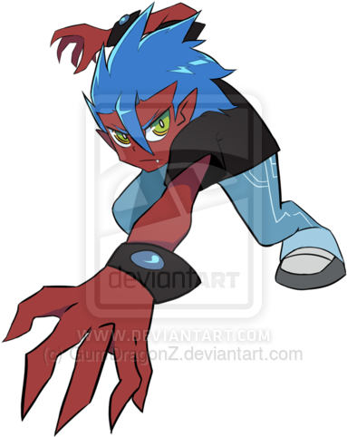 Panty And Stocking Boxer Bleice (400x507)