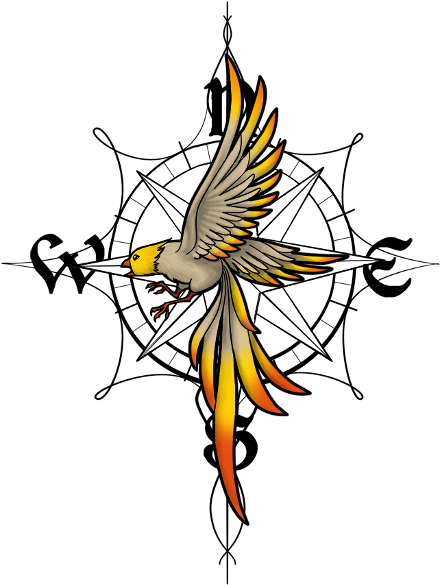 Stella Maris Tattoo, Version 2 By Sleepwalks On Clipart - Drawing (676x900)