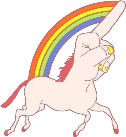 Explore Illustrations Posters, Funny Times And More - Fuck Younicorn (460x500)