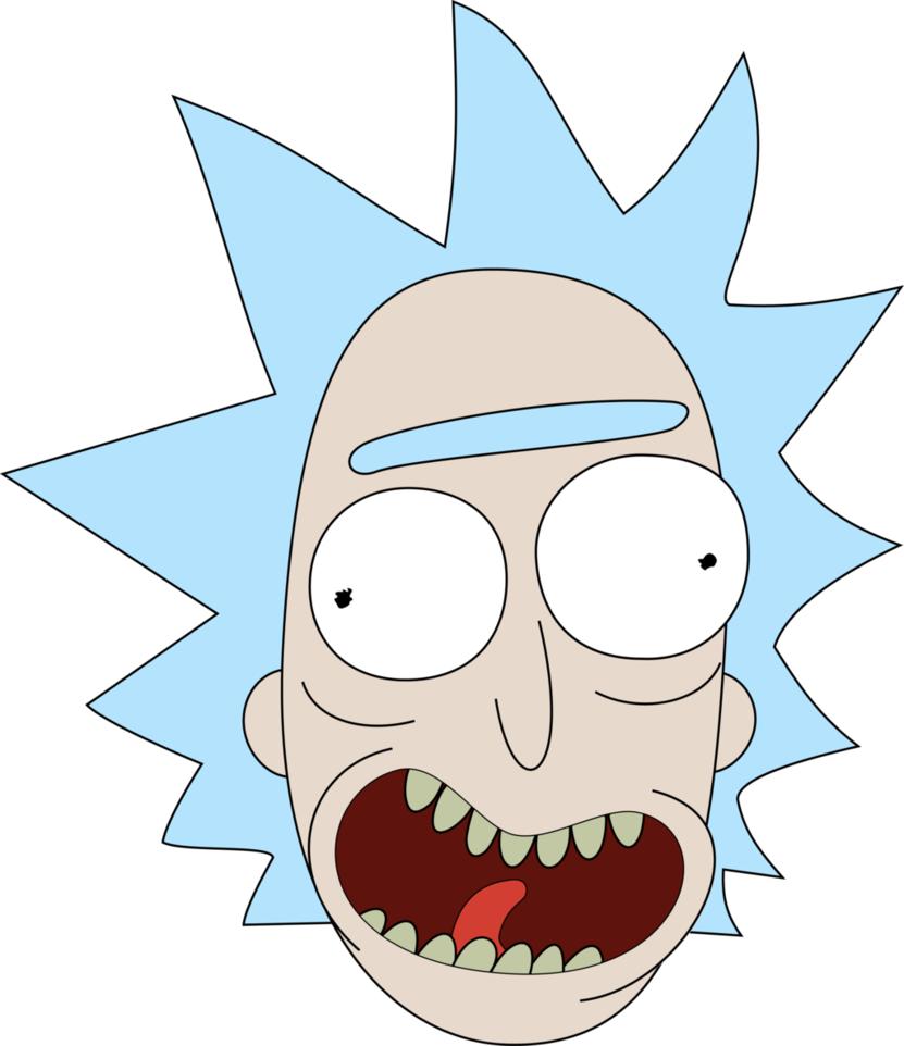 $32832, 32832, - Rick And Morty Rick Face (831x962)
