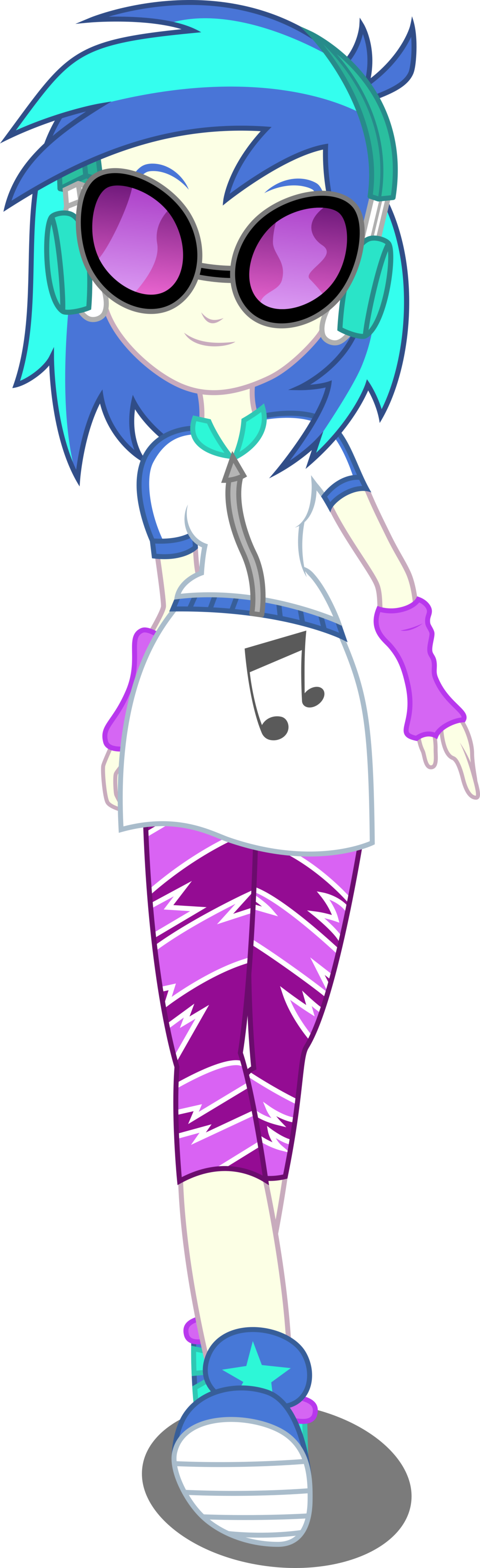 Vinyl Got Dat Swag Tho By Mrbarthalamul - My Little Pony Equestria Girls Dj Pon 3 (1024x3348)