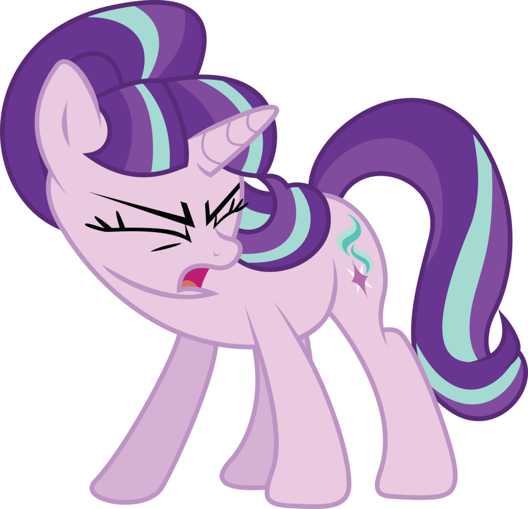 Absurd Res, Adobe Illustrator, Artist - Starlight Glimmer Eyes Closed (1064x1024)