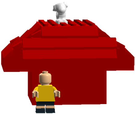 Charlie Brown And Snoopy - House (1600x606)