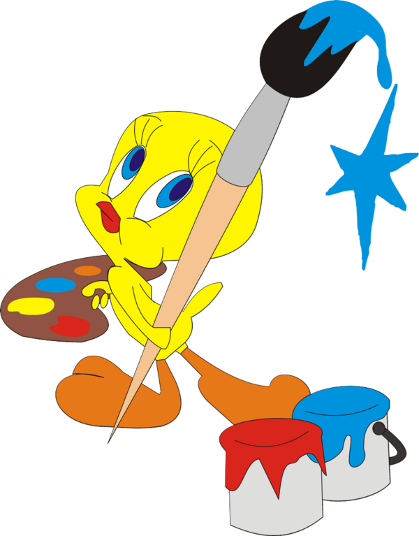 Tubes Titi - Клипарт Художники (600x767)