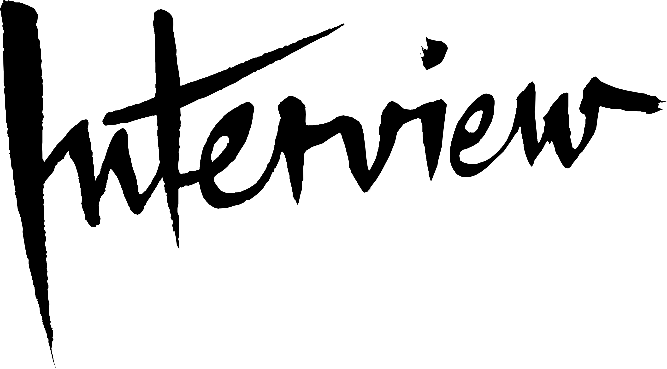 Interview Magazine - Interview Magazine Logo Png (2781x1540)