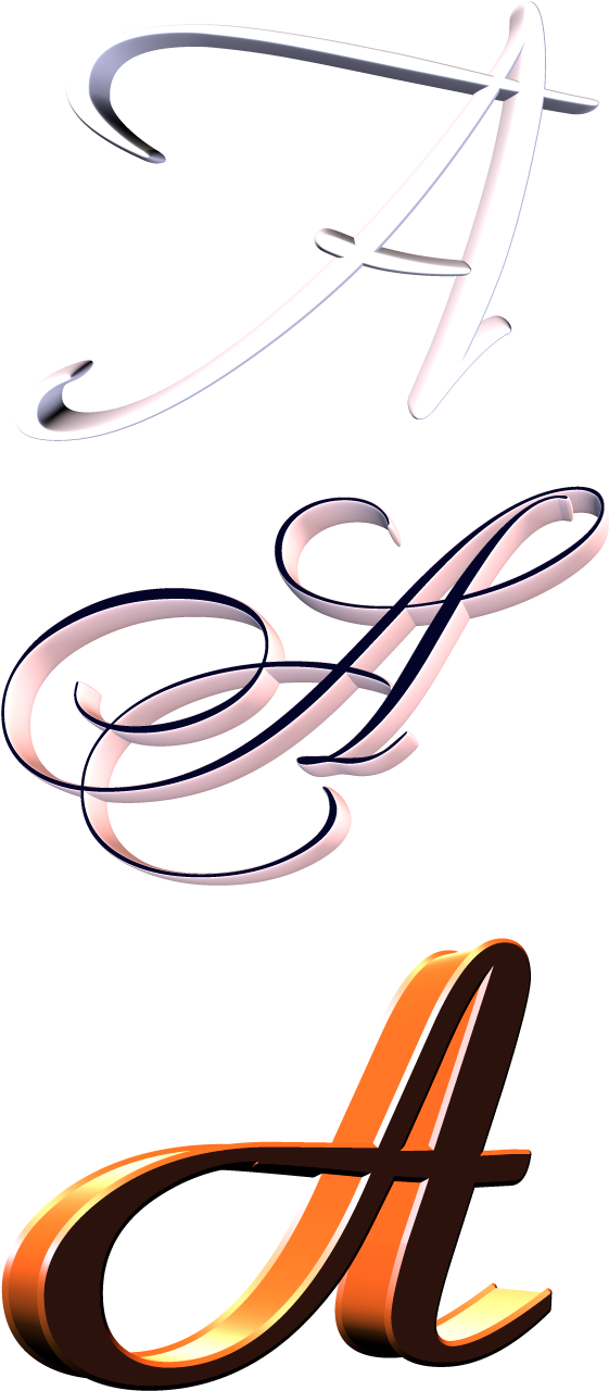 Красивые Буквы А - Letter (630x1350)