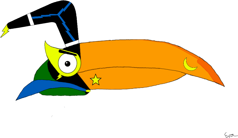Angry Birds Go Angry Birds Space Toucan Angry Birds - Angry Birds Hal Toons (1024x682)