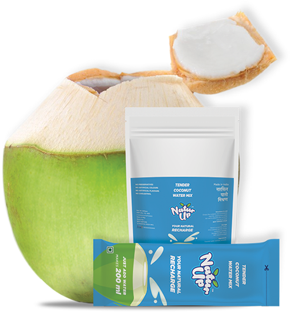 Naturup Tender Coconut Water Powder Mix - Comfort (605x767)