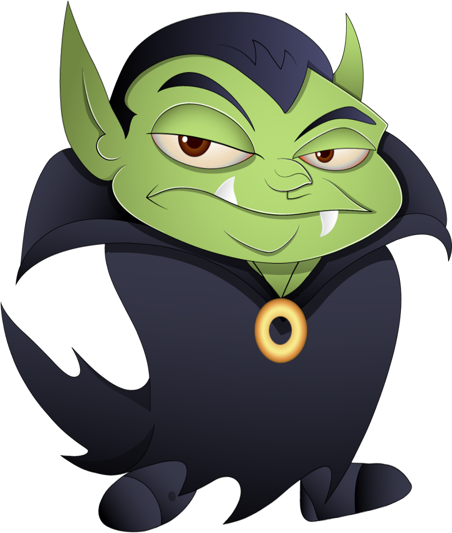 Funny Clipart Vampire - Funny Vampire Png (1022x1165)