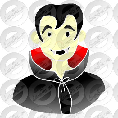 Dracula Clipart Hair - Cartoon (380x380)