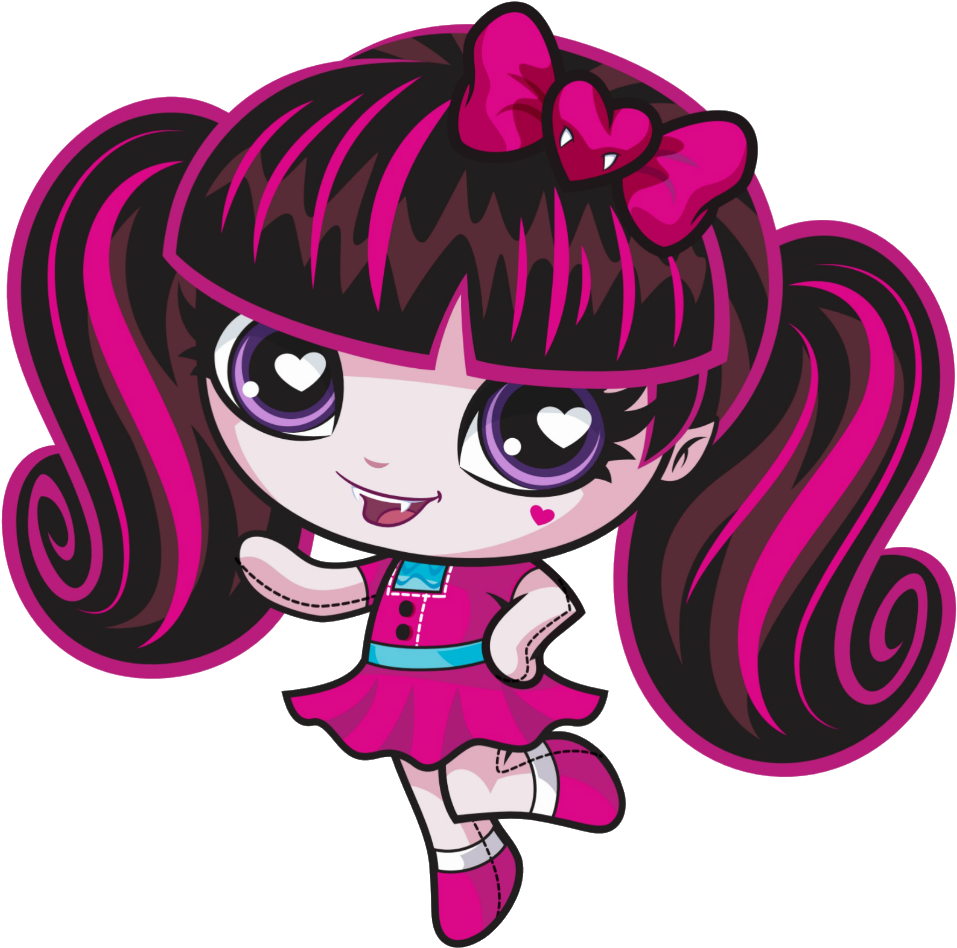 Draculaura - Monster High Minis Draculaura (999x1009)