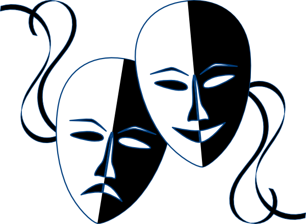 Thank You For Your Voices - Theatre Masks (600x440)