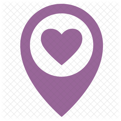 Favourite Place Icon - Heart (512x512)