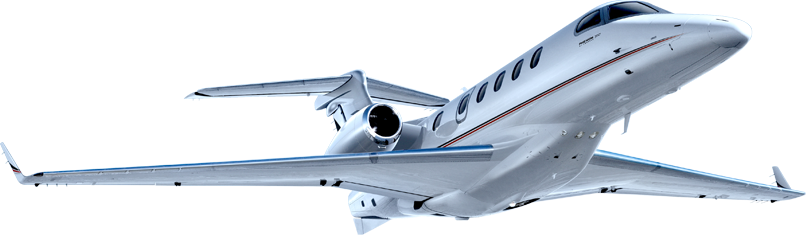 More Reasons To Fly Privately - Embraer Phenom 300 Png (806x235)
