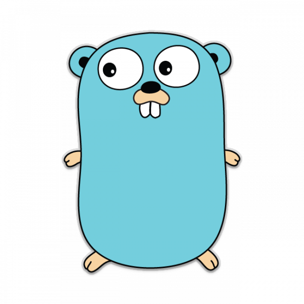 Image Result For Golang - Go Programming Language Logo (600x600)