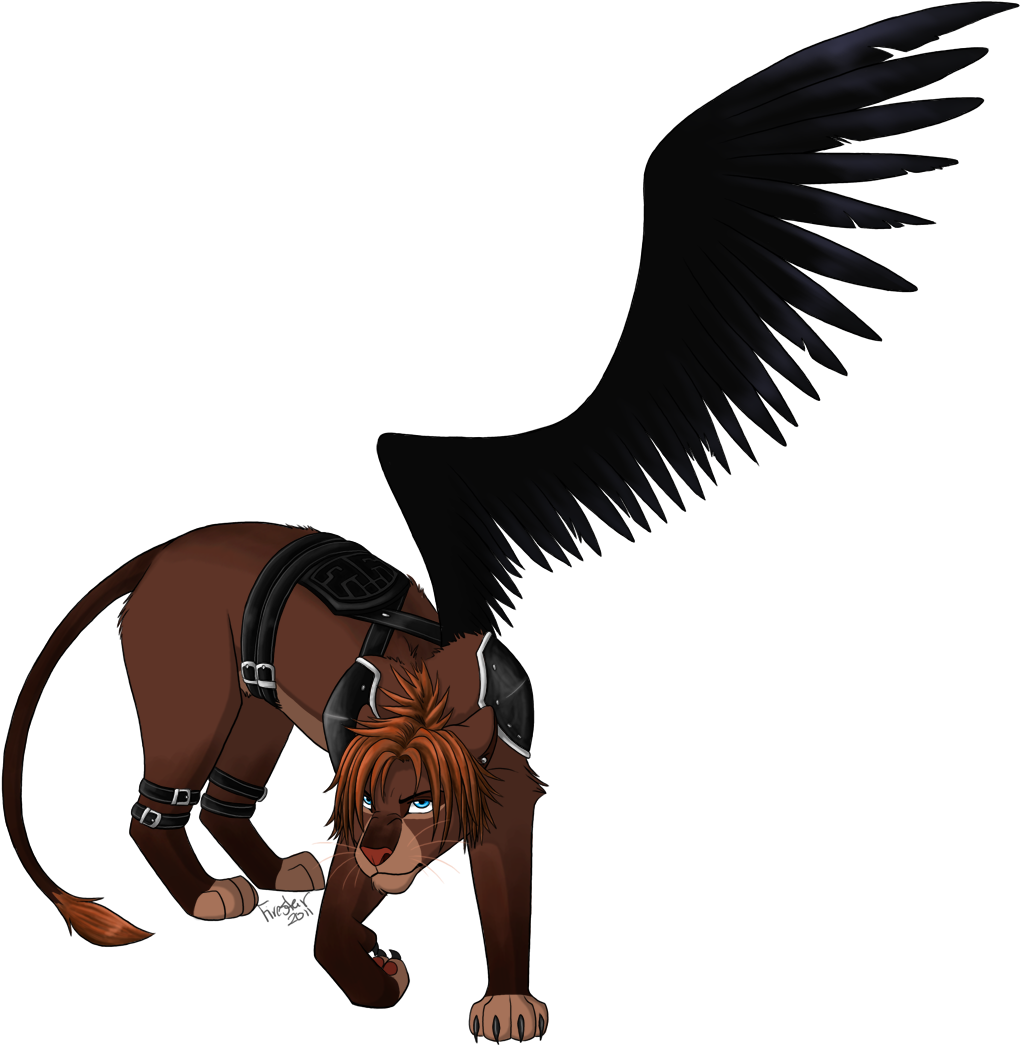 Final Fantasy Genesis Wings - Final Fantasy Lion King (1041x1059)