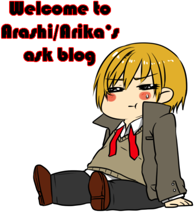 Ask Karl And Hime-chan Here ~ - Cartoon (500x500)