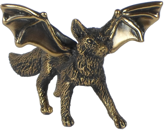 Fox - Fox With Bat Wings (600x500)