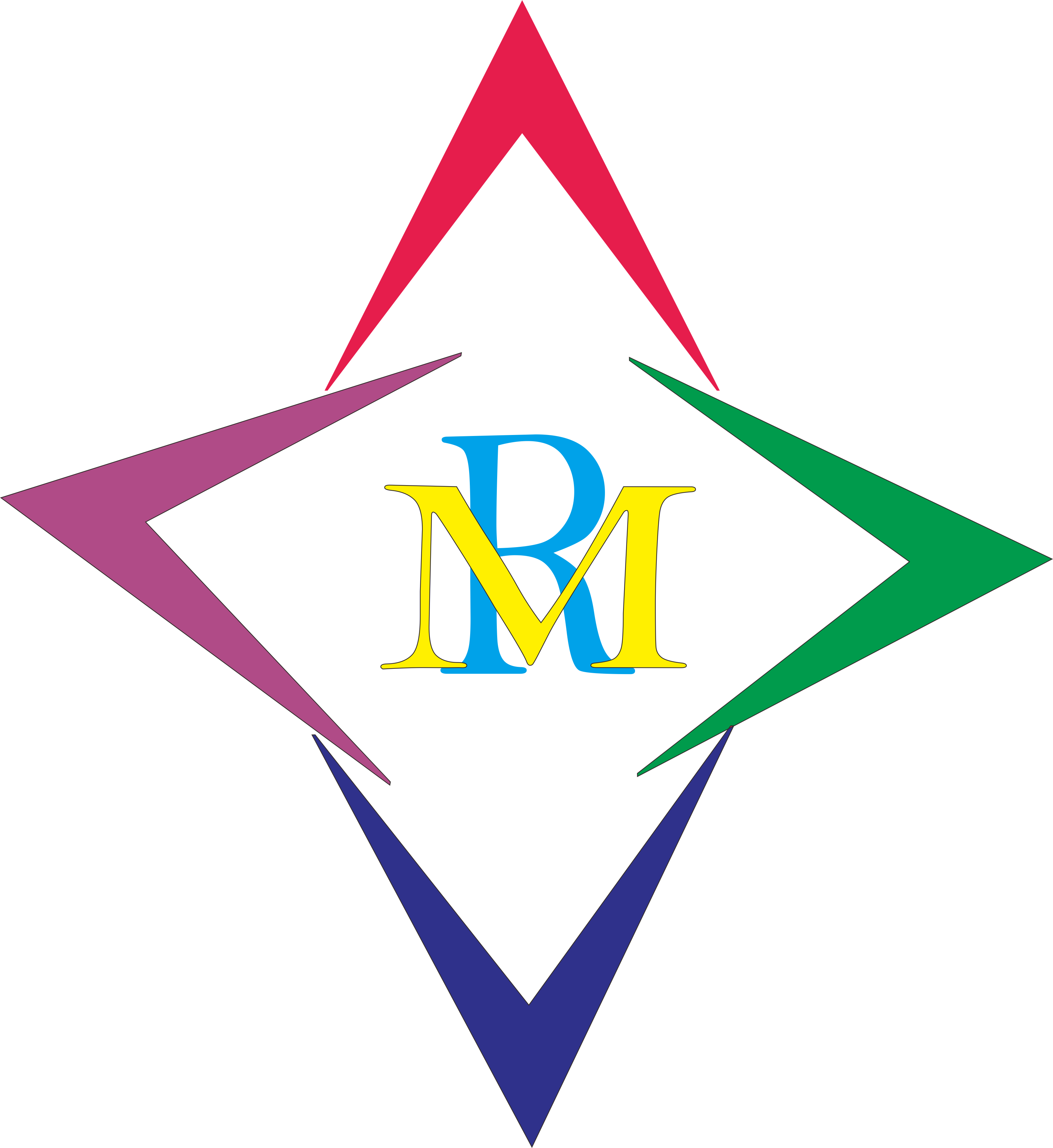 Design Your Own Stationery Letterhead In Coreldraw - Triangle (3194x3481)