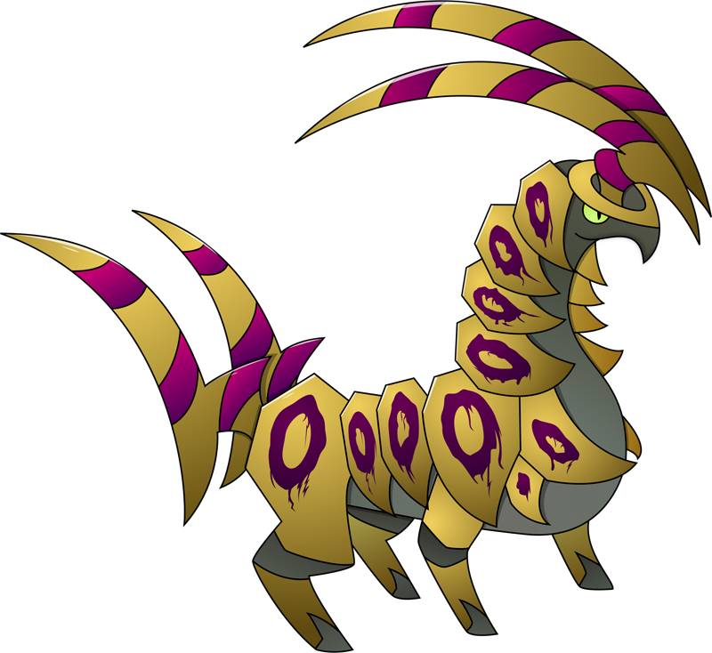 Pidgeot Evolution Download - Shiny Scolipede (800x734)