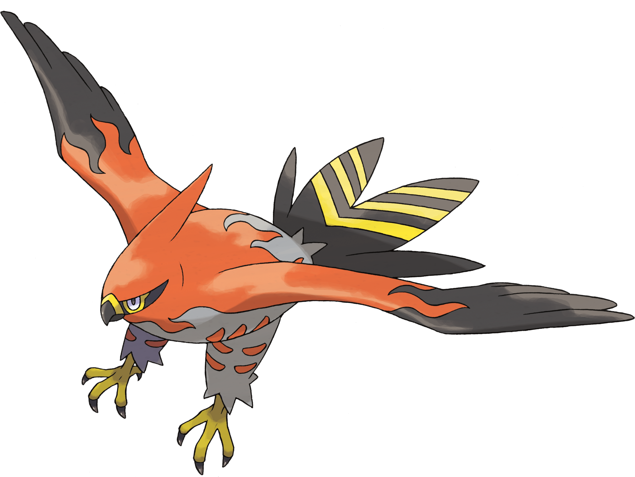 Staraptor Vs Pidgeot Talonflame - Pokemon Tipo Fuego Volador (2726x2082)