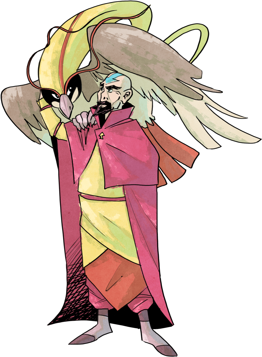 Avatar Pokemon - Tenzin (1024x1315)
