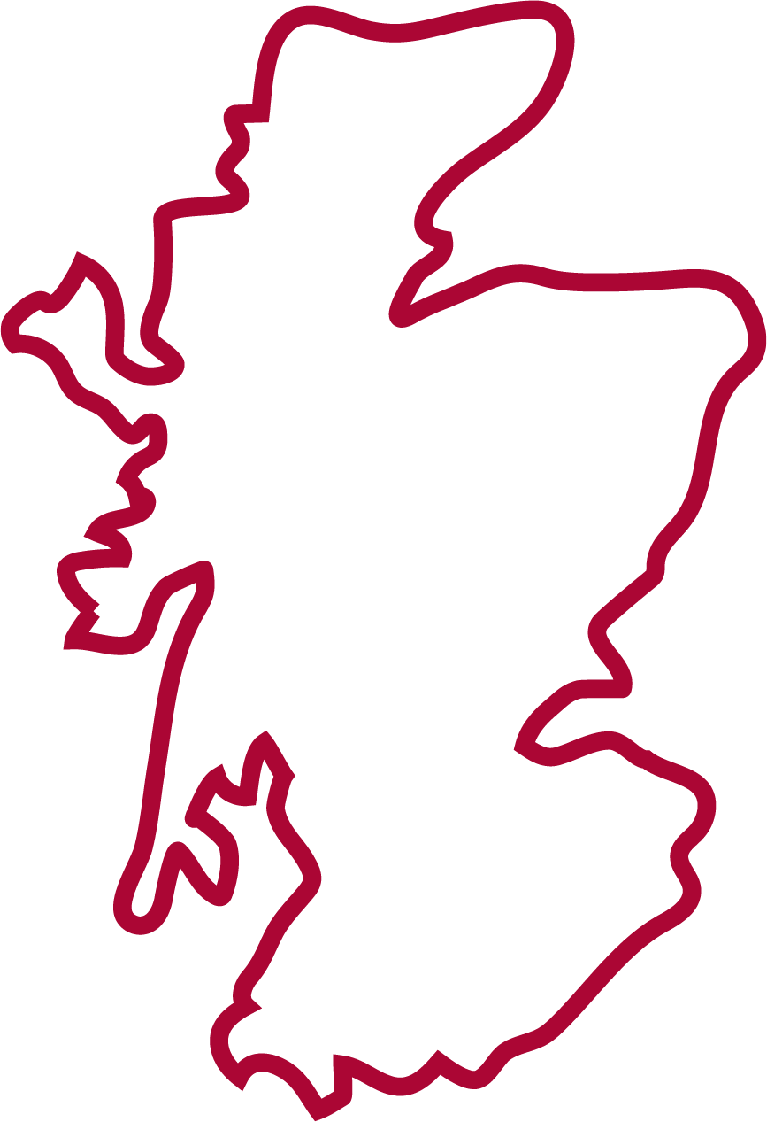 From Scallops To Salmon, Langoustine To Lobster And - Scotland Map Outline (867x1267)