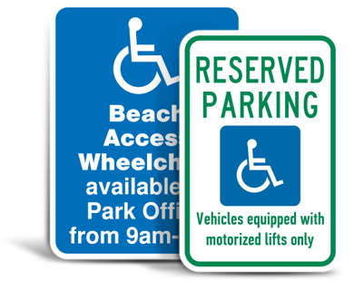 Printable Handicap Parking Signs - State Handicapped Reserved Parking Sign North Carolina (400x320)
