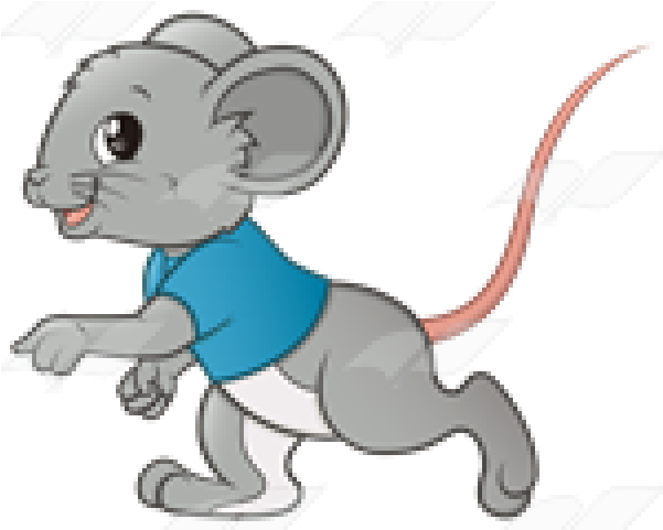 Mouse Clipart Boy - Cartoon (640x480)