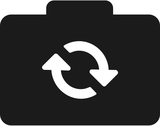 512 X 512 - White Flip Camera Icon (512x404)