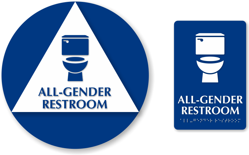 All Gender Restroom Sign All Gender Restroom Symbols - Guide To Gender By Sam Killermann (800x800)