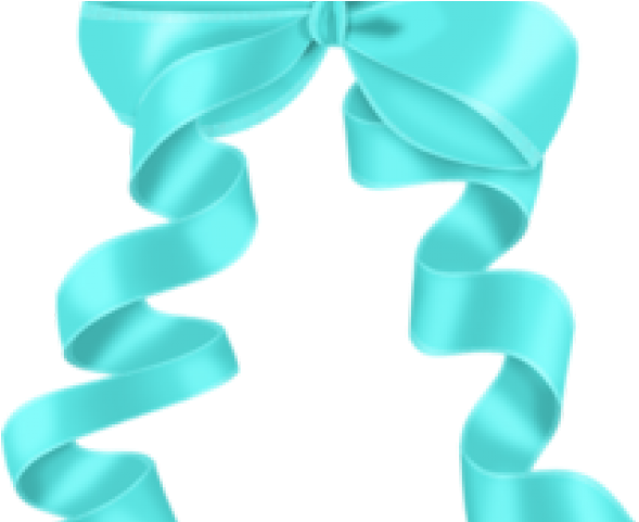 Turquoise Clipart Blue Hair Bow - Clip Art (640x480)