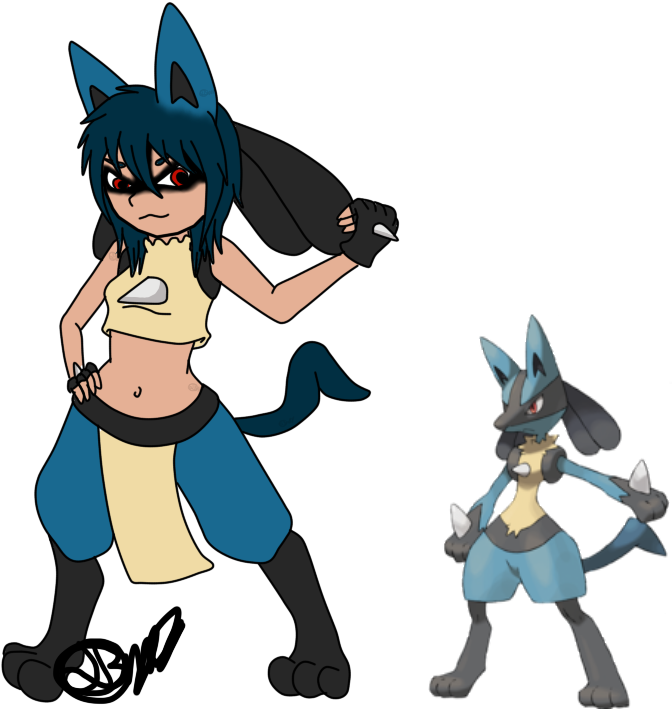 Browsing Deviantart - Pokemon Lucario (800x746)