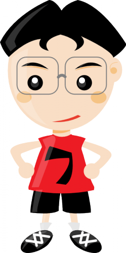 Free To Use & Public Domain Children Clip Art - Sport Man Clip Art (249x500)