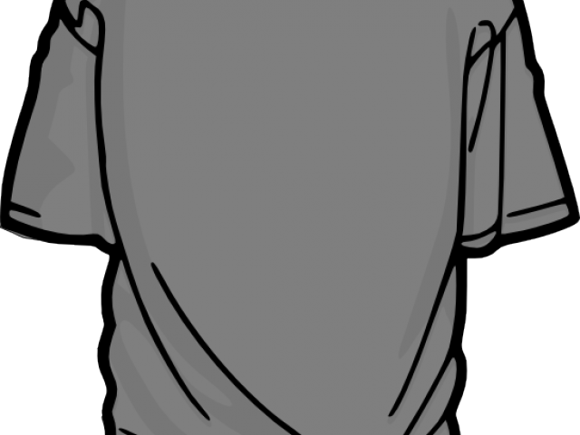 Grey Clipart Jersey - T Shirt Clipart (640x480)