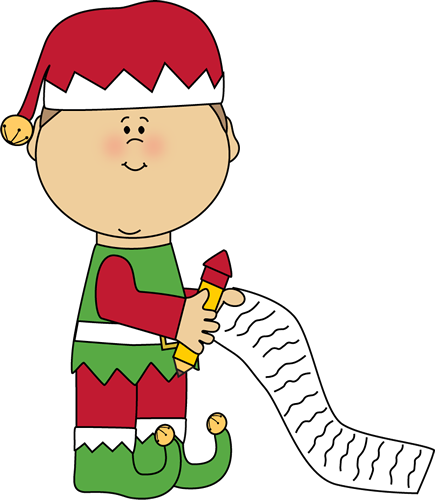 Christmas Elf Clip Art Christmas Elf Clipart Christmas - Santa Claus (435x500)