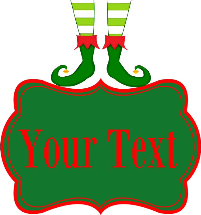 Personalizable Christmas Elf Feet Apron - Eat Drink Be Merry Christmas Elf King Duvet (700x700)