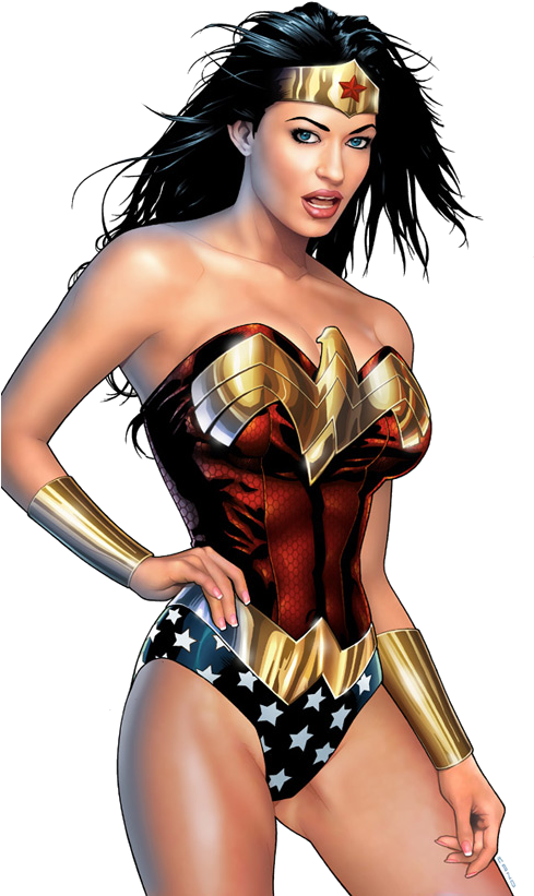 Folder Icons Wonder Woman - Bayonetta Vs Wonder Woman (500x845)