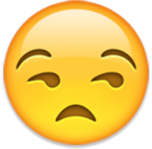 Forum Emoji Sticker For Ios & Android - Not Impressed Emoji Png (540x540)