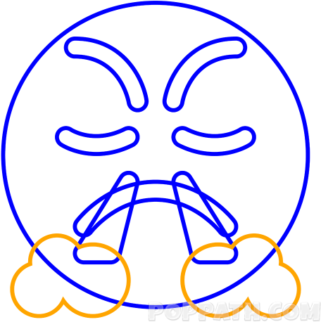 Emoji Face With Steam Download - Ramkhamhaeng University (500x500)