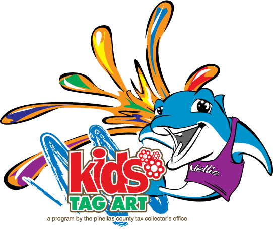 Kids Tag Art Pinellas - Art (542x455)