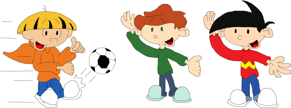 Soccer With A New Friend By Shiftythedingoman - Child (1024x408)