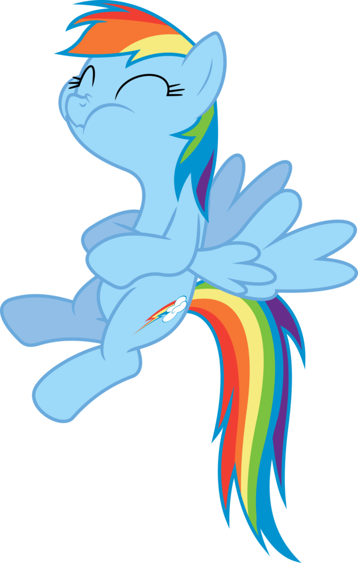 Rainbow Dash Can't Hold It Back By Dasprid - Rainbow Dash Can Hold (713x1121)