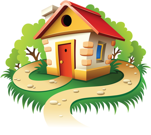 7 For The Kids - Gif De Una Casa (500x457)