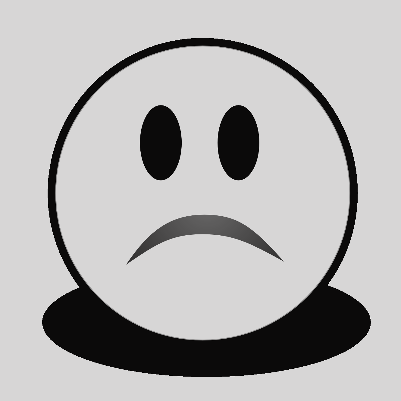 Sad Face Clipart Black And White Ok Face Clip Art - Sad Face Clipart Black And White Ok Face Clip Art (1331x1331)
