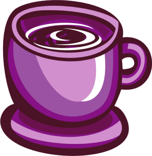 Coffee And Tea Stickers By Digital Ruby, Llc - Coffee And Tea Stickers By Digital Ruby, Llc (604x618)